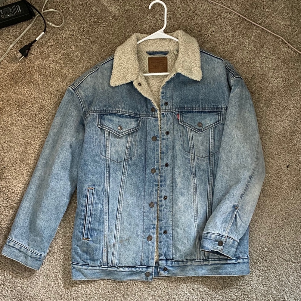 Levi's Sherpa Denim Jacket (Men's Small)